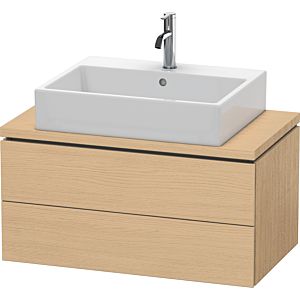 Duravit L-Cube vanity unit LC580703030 82 x 47.7 cm, Eiche natur , for console, 2 drawers