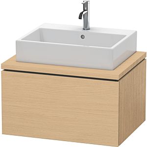 Duravit L-Cube Waschtisch-Unterschrank LC581103030 72 x 54,7 cm, Eiche natur, für Konsole, 1Auszug