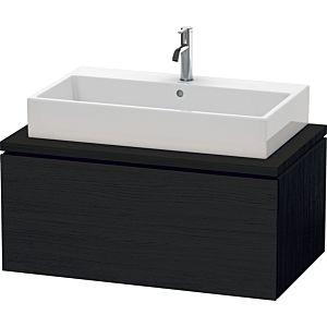 Duravit L-Cube meuble sous-vasque LC581301616 92 x 54,7 cm, Eiche schwarz , pour console, 1 coulissant