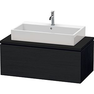 Duravit L-Cube Waschtisch-Unterschrank LC581401616 102 x 54,7 cm, Eiche schwarz, für Konsole, 1Auszug