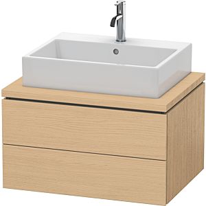 Duravit L-Cube vanity unit LC581603030 72 x 54.7 cm, Eiche natur , for console, 2 drawers
