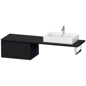 Duravit L-Cube base cabinet LC585401616 72 x 54.7 cm, Eiche schwarz , for console, 2000 pull-out
