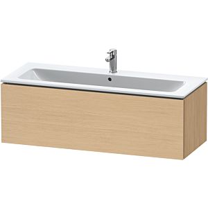 Duravit L-Cube vanity unit LC614303030 122 x 48, 2000 cm, Eiche natur , 2000 pull-out, wall-hung