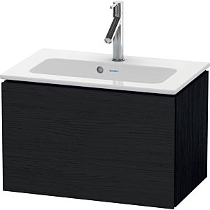 Duravit L-Cube Waschtisch-Unterschrank LC615601616 62 x 39,1 cm, Eiche schwarz, 1 Auszug, wandhängend
