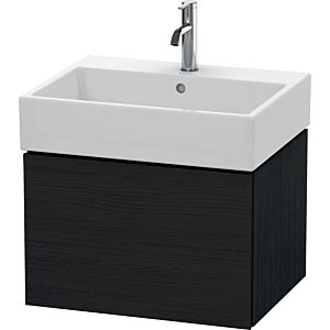 Duravit L-Cube meuble sous-vasque LC617501616 58,4x 45,9 cm, Eiche schwarz , 2000 coulissant, suspendu