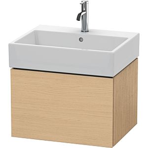 Duravit L-Cube Waschtisch-Unterschrank LC617503030 58,4x 45,9 cm, Eiche natur, 1 Auszug, wandhängend