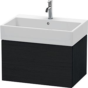 Duravit L-Cube Waschtisch-Unterschrank LC617601616 68,4 x 45,9 cm, Eiche schwarz, 1 Auszug, wandhängend