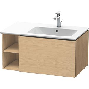 Duravit L-Cube vanity unit LC619203030 82x48.1x40cm, 1 drawer, basin on the right, natural oak