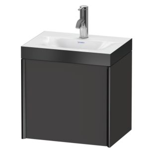 XViu Duravit vasque XV4631OB280P 45x33,3cm, 2000 , droite, 2000 , noir mat, Cadres P, graphite supermatt