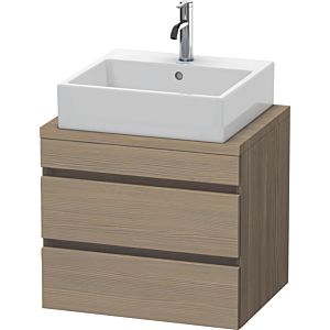 Duravit DuraStyle vasque DS530503535 60 x 47,8 cm, chêne terra, pour console, 2 tiroirs