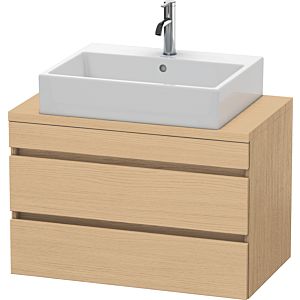 Duravit DuraStyle vanity unit DS530703030 80 x 47.8 cm, Eiche natur , for console, 2 drawers