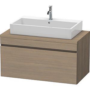 Duravit DuraStyle Waschtisch-Unterschrank DS531403535 100 x 54,8 cm, Eiche terra, für Konsole, 1 Auszug