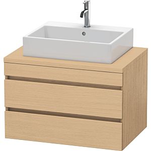 Duravit DuraStyle vanity unit DS531703030 80 x 54.8 cm, Eiche natur , for console, 2 drawers