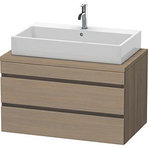 Duravit DuraStyle vasque DS531803535 90 x 54,8 cm, chêne terra, pour console, 2 tiroirs