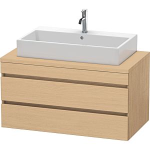 Duravit DuraStyle vanity unit DS531903030 100 x 54.8 cm, Eiche natur , for console, 2 drawers