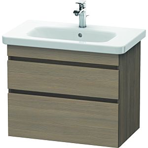 Duravit DuraStyle Waschtisch-Unterschrank DS648103535 73 x 44,8 cm, Eiche terra, 2 Schubkästen, wandhängend
