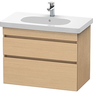 Duravit DuraStyle vanity unit DS648403030 80 x 45.3 cm, Eiche natur , 2 drawers, wall-hung