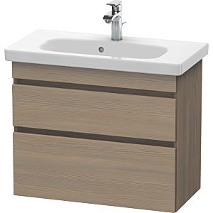 Duravit DuraStyle vanity unit DS649903535 73 x 36.8 cm, terra oak, 2 drawers, wall-hung