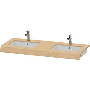 Duravit DuraStyle washbasin console DS829C03030 55x80x10cm, 2 cutouts, Eiche natur