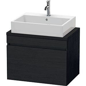 Duravit DuraStyle vanity unit DS530101616 70 x 47.8 cm, Eiche schwarz , for console, 2000 pull-out