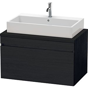 Duravit DuraStyle Waschtisch-Unterschrank DS531301616 90 x 54,8 cm, Eiche schwarz, für Konsole, 1 Auszug