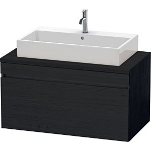 Duravit DuraStyle meuble sous-vasque DS531401616 100 x 54,8 cm, Eiche schwarz , pour console, 2000 coulissant