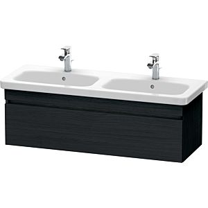 Duravit DuraStyle Waschtisch-Unterschrank DS639801616 123x44,8x39,8cm, 1 Auszug, Becken links/rechts, Eiche schwarz