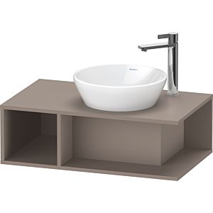 Duravit D-Neo DE493804343 80 x 48 cm, Basalte Mat , 2000 compartiment, 2000 console console, montage mural