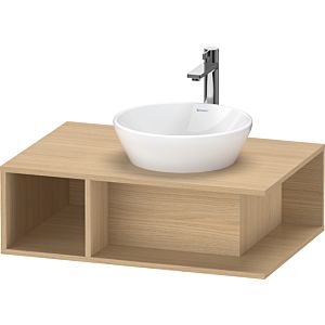 Duravit D-Neo sous-lavabo DE495803030 80 x 55 cm, chêne naturel, compartiment 2000 , console 2000 , montage mural