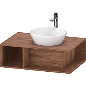 Duravit D-Neo DE495807979 80 x 55 cm, Natural Walnut , 2000 compartment, 2000 console plate, wall-mounted