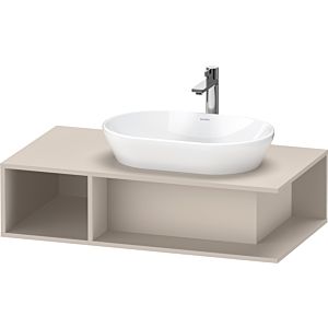 Duravit D-Neo DE495909191 100 x 55 cm, Taupe Mat , 2000 compartiment, 2000 console console, montage mural