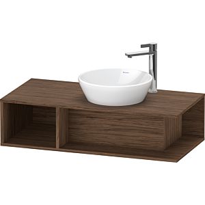 Duravit D-Neo DE493902121 100 x 48 cm, Noyer Foncé Décor , 2000 compartiment, 2000 console console, montage mural
