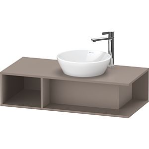 Duravit D-Neo DE493904343 100 x 48 cm, Basalte Mat , 2000 compartiment, 2000 console console, montage mural