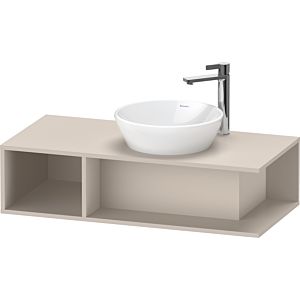 Duravit D-Neo DE493909191 100 x 48 cm, Taupe Mat , 2000 compartiment, 2000 console console, montage mural