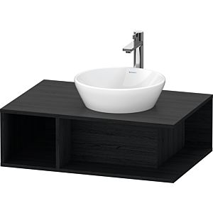 Duravit D-Neo sous-lavabo DE495801616 80 x 55 cm, chêne noir, 2000 compartiment, 2000 console console, montage mural