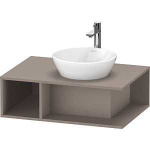 Duravit D-Neo DE495804343 80 x 55 cm, Basalte Mat , 2000 compartiment, 2000 console console, montage mural