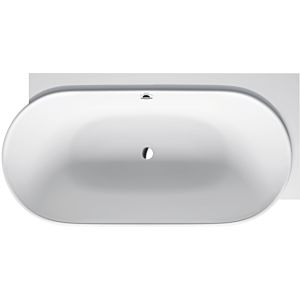 Duravit Luv bathtub 700432000000000 185 x 95 x 46 cm, right corner, paneling and frame, 2 Duravit Luv , white