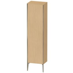 Duravit XViu Hochschrank XV1336LB130 50x36x177cm, champagner matt, Tür links, Eiche natur