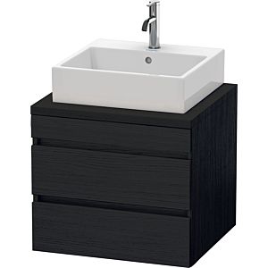 Duravit DuraStyle vanity unit DS531501616 60 x 54.8 cm, Eiche schwarz , for console, 2 drawers