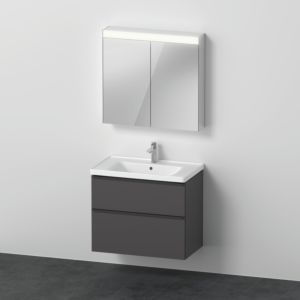 Duravit D-Neo ensemble de meubles DE011604949 800mm, Graphite Mat