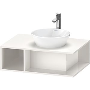 Duravit D-Neo DE495802222 80 x 55 cm, White High Gloss , 2000 compartment, 2000 console plate, wall-mounted
