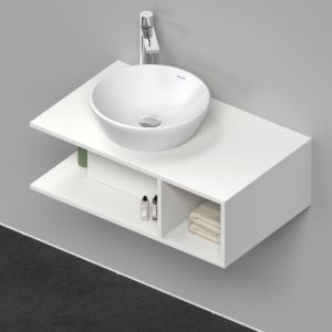 Duravit D-Neo DE491801818 80 x 48 cm, Blanc Mat , 2000 , compartiment 2000 console match3