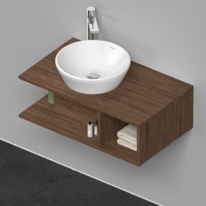 Duravit D-Neo DE491802121 80 x 48 cm, Noyer Foncé Décor , 2000 , compartiment 2000 console match3