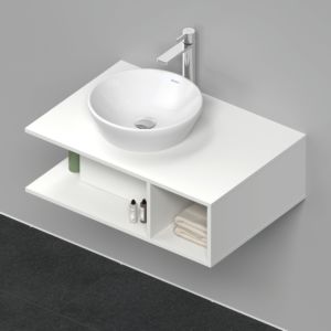 Duravit D-Neo DE492801818 80 x 55 cm, Blanc Mat , 2000 , compartiment 2000 console match3