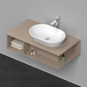Duravit D-Neo DE495907575 100 x 55 cm, Lin , 2000 compartiment, 2000 console console, montage mural