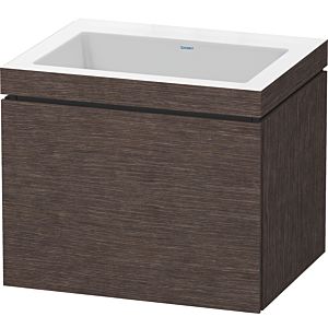 L-Cube Duravit vasque LC6916N7272 60 x 48 cm, sans trou pour robinet, 2000 foncé brossé, coulissant match2