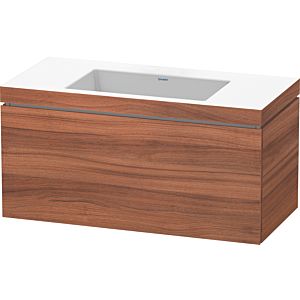L-Cube Duravit vasque LC6918N7979 100 x 48 cm, sans trou pour robinetterie, 2000 naturel, coulissant match2