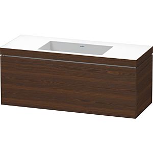 L-Cube Duravit vasque LC6919N6969 120 x 48 cm, sans trou pour robinetterie, 2000 brossé, coulissant match2