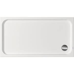 Duravit D-Code receveur de douche rectangulaire 720258000000000 140 x 75 x 8,5 cm, blanc
