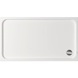 Duravit D-Code receveur de douche rectangulaire 720265000000001 160 x 90 x 8,5 cm, antidérapant, blanc